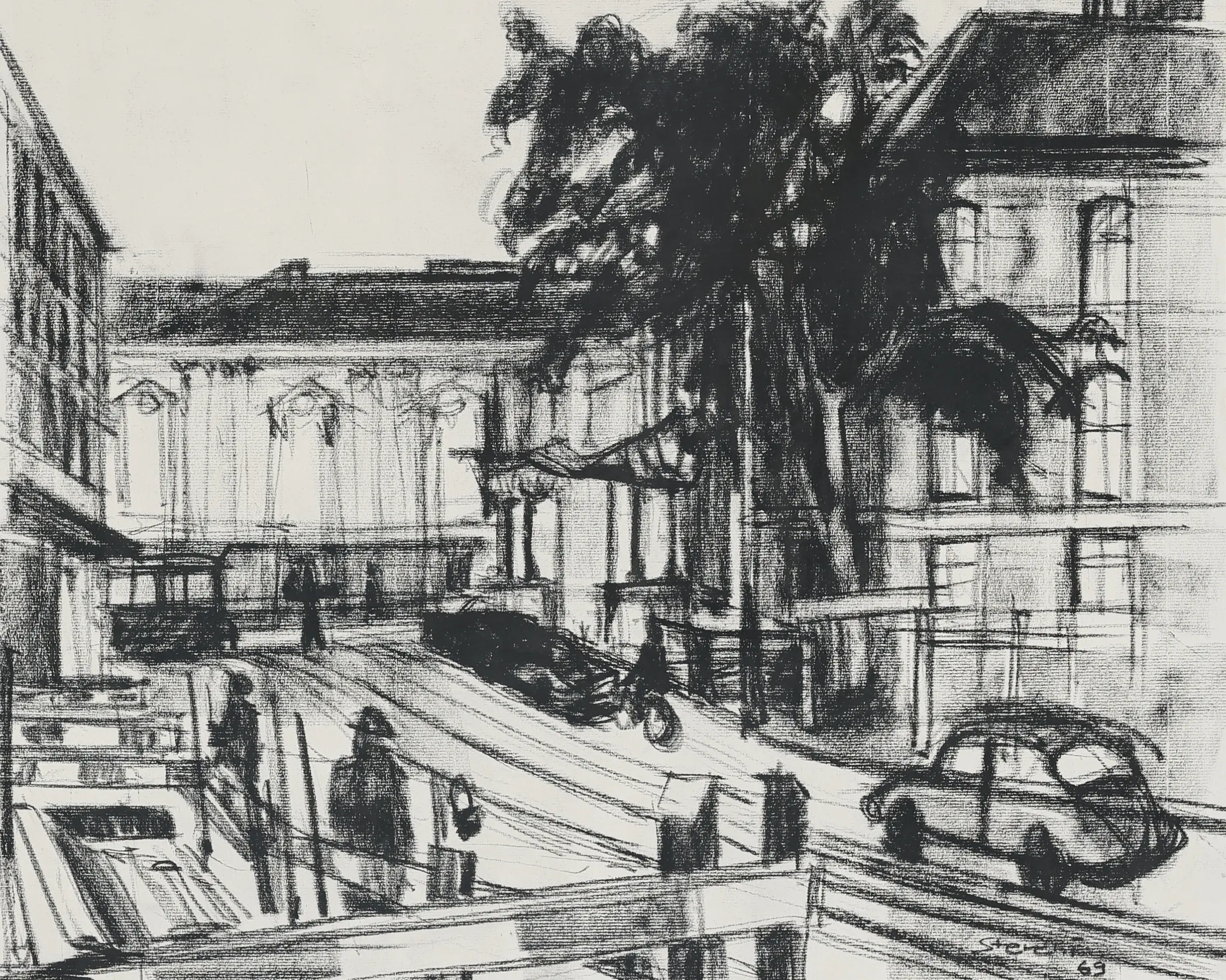 Robert Sterchi, Barfüsserplatz Basel