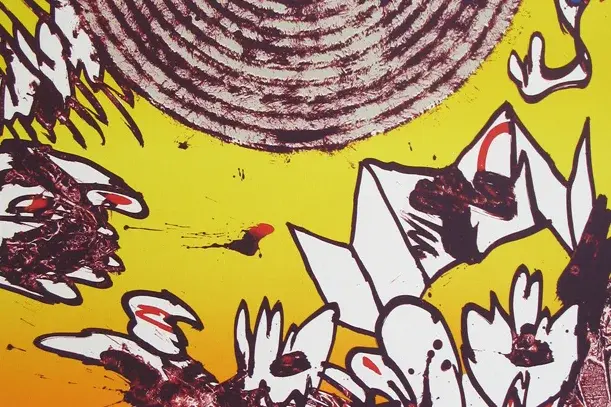 Pierre Alechinsky, Séoul 1988