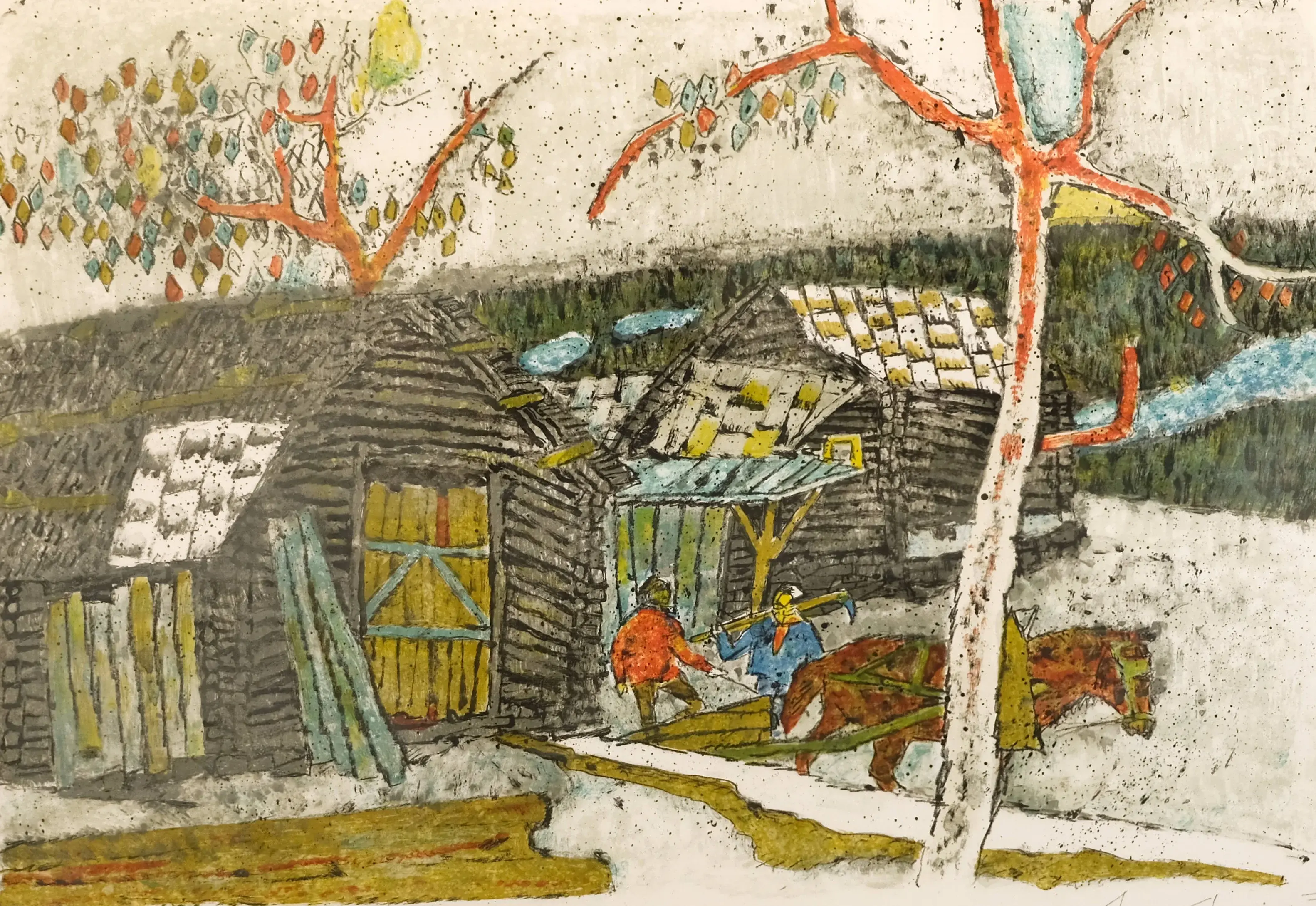 Abbildung/Fotografie: Galerie Schöneck - Alois Carigiet