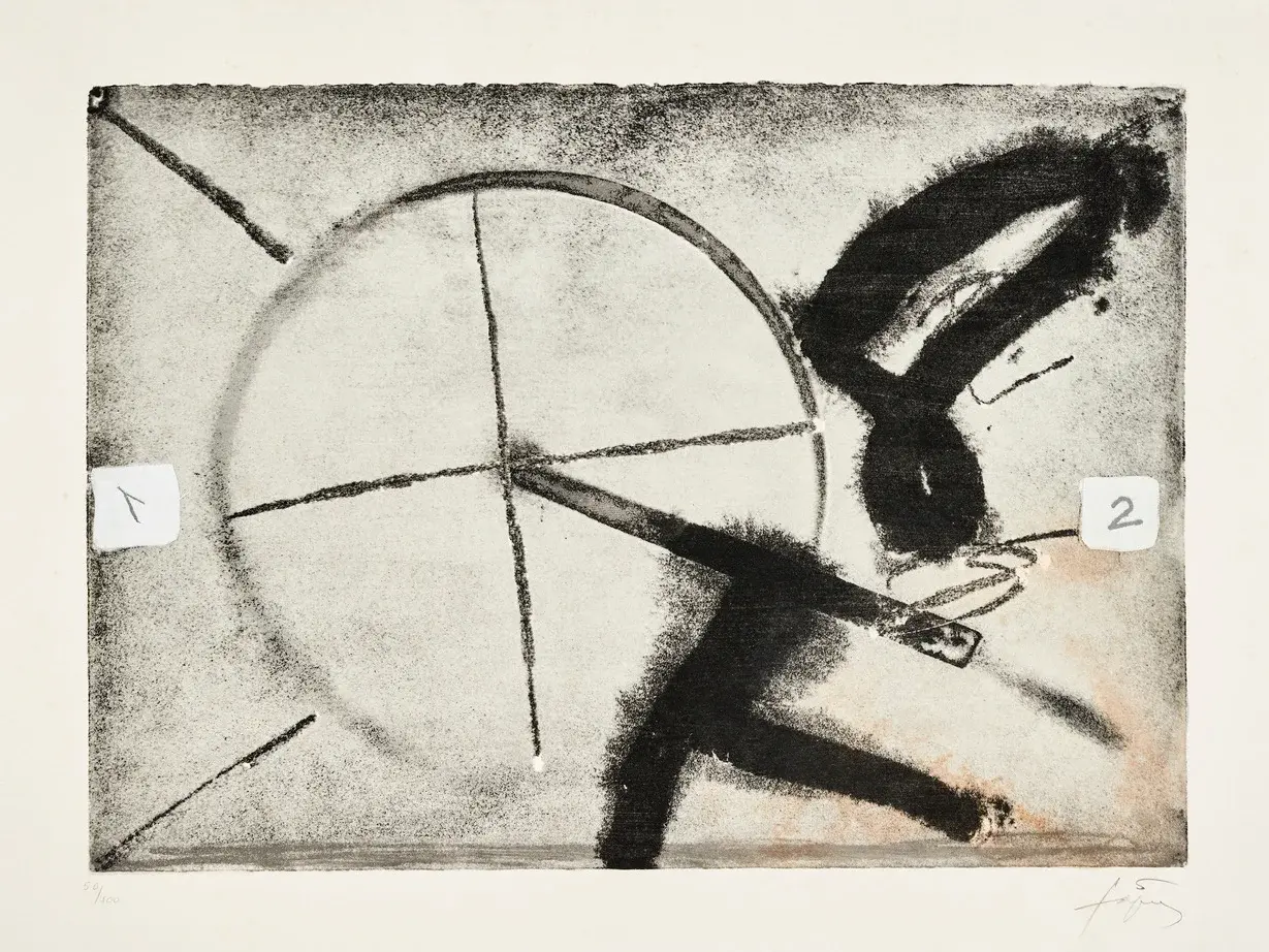 Abbildung/Fotografie: Galerie Schöneck - Antoni Tapiès