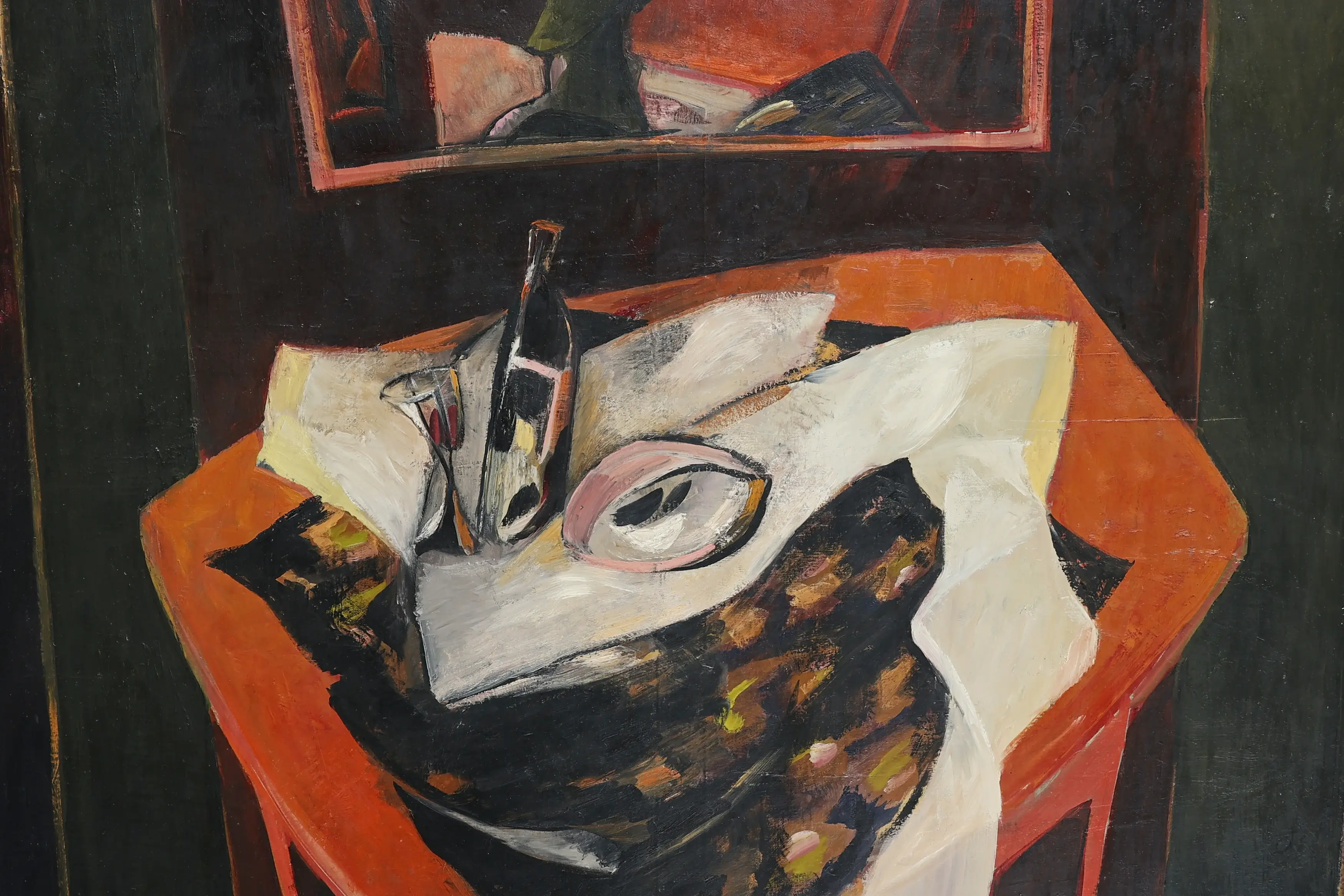 Peter Stettler, Stillleben mit Tisch